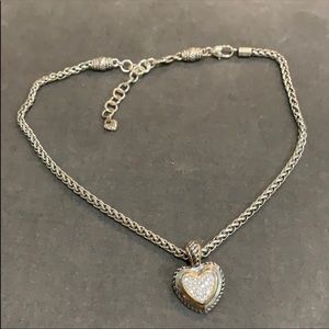 Brighton heart necklace
